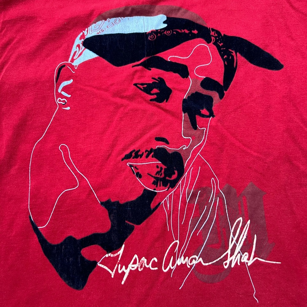 Y2K Vintage Tupac Longsleeve Shirt